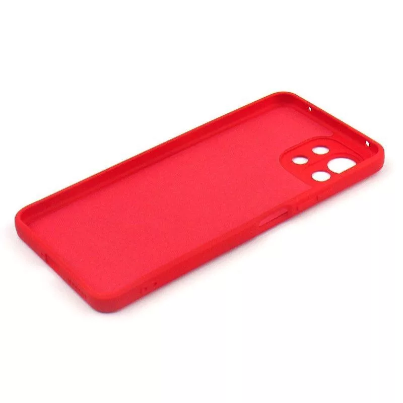 Evelatus Nano Silicone Case Soft Touch TPU für Xiaomi Mi 11 Lite / 11 Lite 5G / 11 Lite 5G NE - Rot