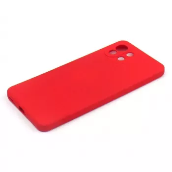 Evelatus Nano Silicone Case Soft Touch TPU für Xiaomi Mi 11 Lite / 11 Lite 5G / 11 Lite 5G NE - Rot