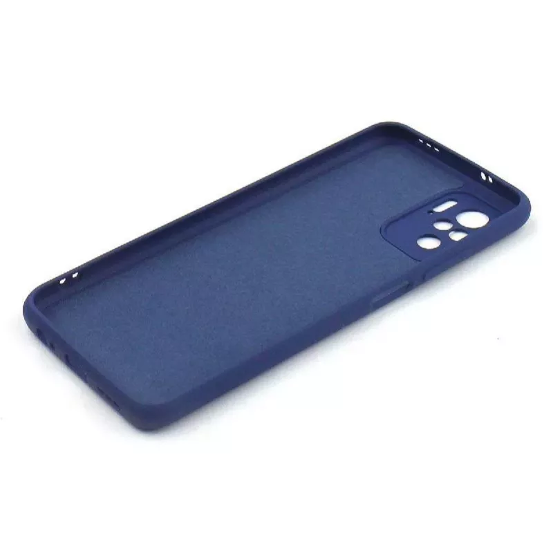 Evelatus Xiaomi Redmi Note 10S / Poco M5s Nano Silicone Case Soft Touch TPU Blau