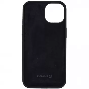 Evelatus Apple iPhone 13 Premium Soft Touch Silikonhülle Schwarz