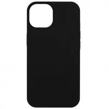 Evelatus Apple iPhone 13 Premium Soft Touch Silikonhülle Schwarz