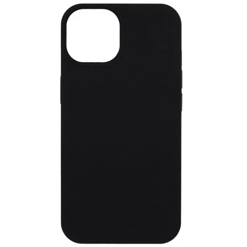 Evelatus Apple iPhone 13 Premium Soft Touch Silikonhülle Schwarz