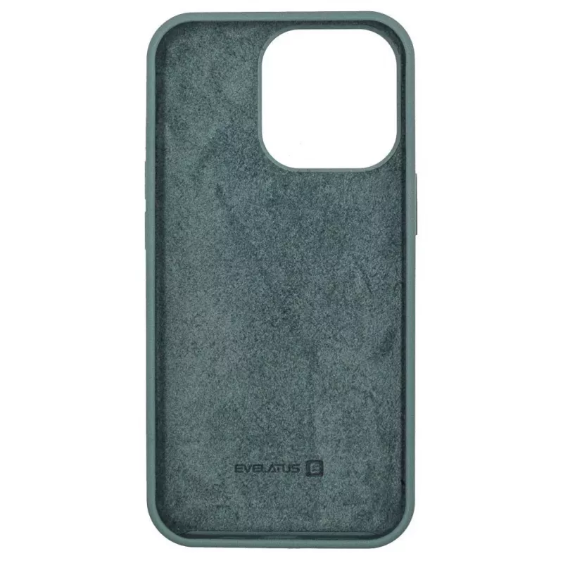 Evelatus Apple iPhone 13 Premium Soft Touch Silikonhülle Tannengrün