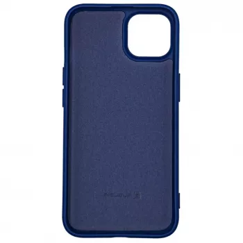 Evelatus Apple iPhone 13 Pro Max Premium Soft Touch Silikonhülle Kobaltblau