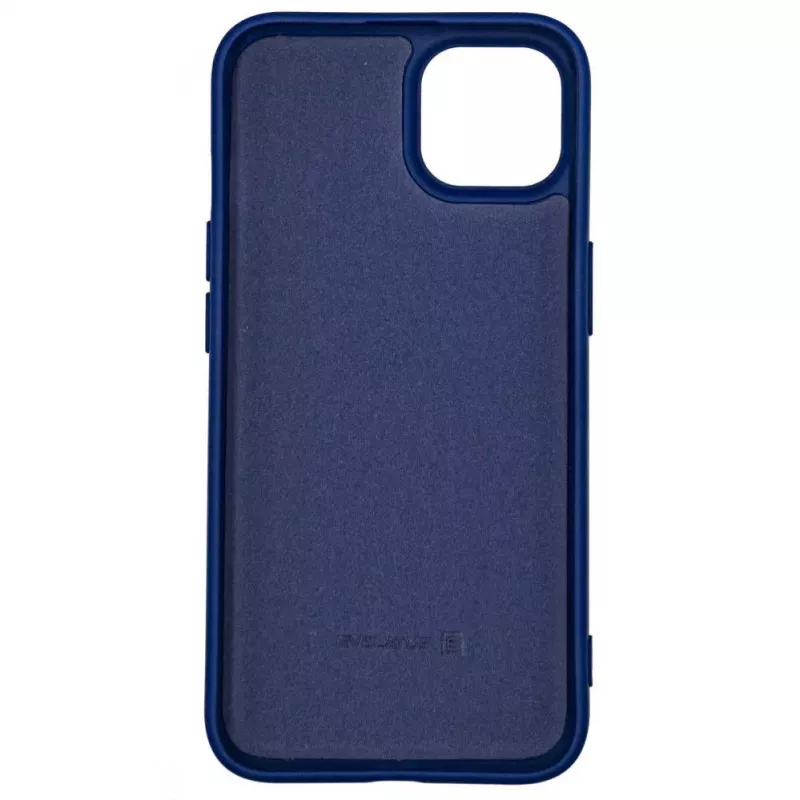 Evelatus Apple iPhone 13 Pro Max Premium Soft Touch Silikonhülle Kobaltblau
