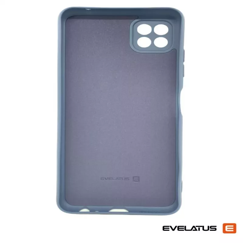 Evelatus Premium Soft Touch Silicone Case für Samsung Galaxy A22 5G - Grau
