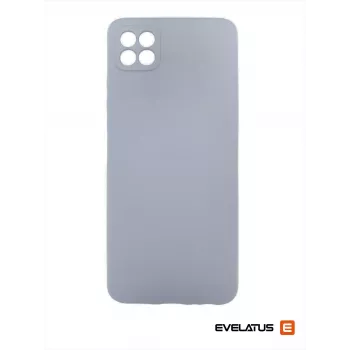 Evelatus Premium Soft Touch Silicone Case für Samsung Galaxy A22 5G - Grau