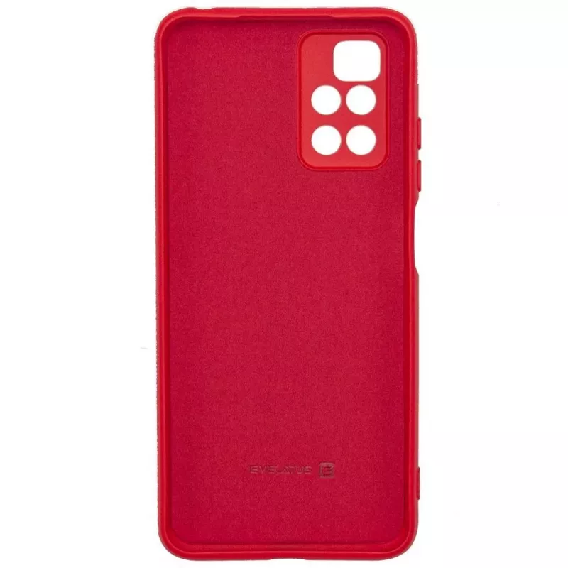 Evelatus Xiaomi Redmi 10 Nano Silikonhülle Soft Touch TPU Rot