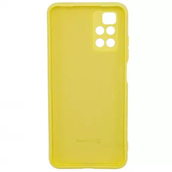 Evelatus Nano Silicone Case Soft Touch TPU für Xiaomi Redmi 10 - Gelb