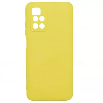 Evelatus Nano Silicone Case Soft Touch TPU für Xiaomi Redmi 10 - Gelb