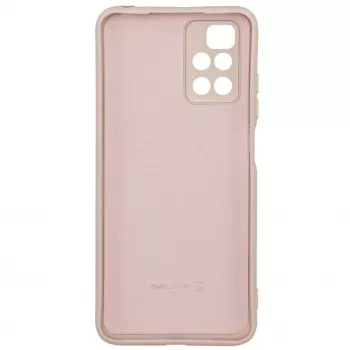 Evelatus Nano Silicone Case Soft Touch TPU für Xiaomi Redmi 10, Beige