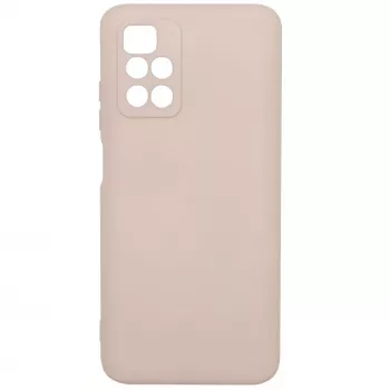 Evelatus Nano Silicone Case Soft Touch TPU für Xiaomi Redmi 10, Beige