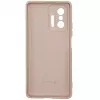 Evelatus Nano Silicone Case Soft Touch TPU für Xiaomi 11T / 11T Pro - Beige