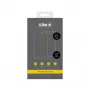 iLike Apple iPhone 12/12 Pro 2.5D Silk Print Full Cover Glass Screen Protector - Black