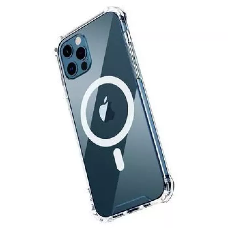iLike Apple iPhone 13 Mini MagSilicone Case Transparent
