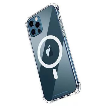 iLike Apple iPhone 13 MagSilicone Case Transparent