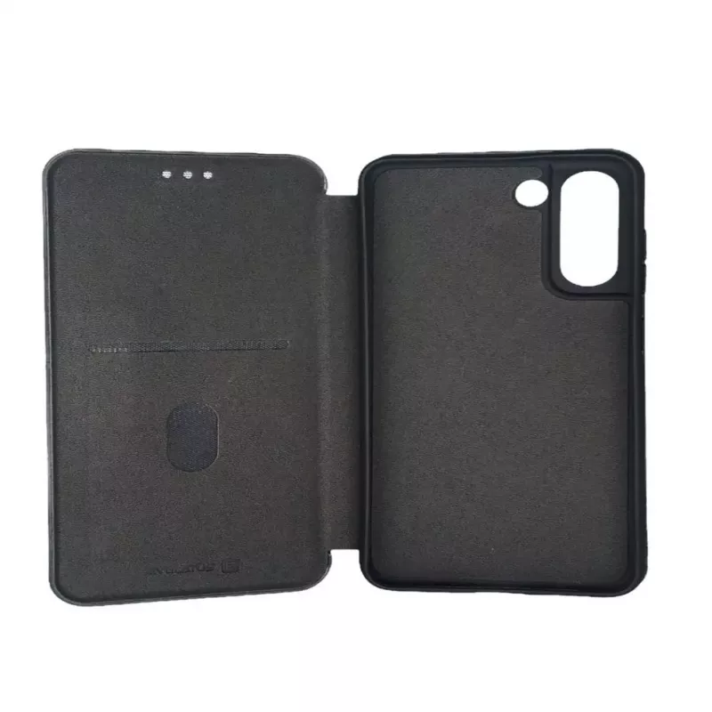 Evelatus Samsung Galaxy S21 FE Book Case Schwarz