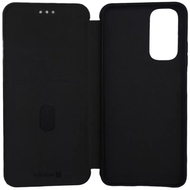 Evelatus Book Case für Xiaomi Redmi Note 10 5G, Schwarz