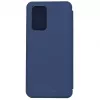 Evelatus Book Case für Xiaomi 12 Pro, Dunkelblau, PU-Leder, TPU-Schale, Magnetverschluss, Kartenfächer, Standfunktion