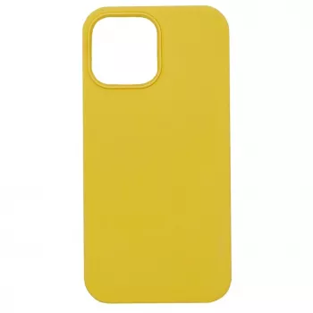 Evelatus Apple iPhone 13 Pro Max Premium Soft Touch Silicone Case Gelb