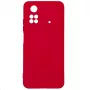 Evelatus Xiaomi Poco X4 Pro 5G Premium Soft Touch Silikonhülle Rot