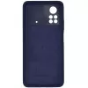 Evelatus Xiaomi Poco X4 Pro 5G Premium Soft Touch Silicone Case Blau