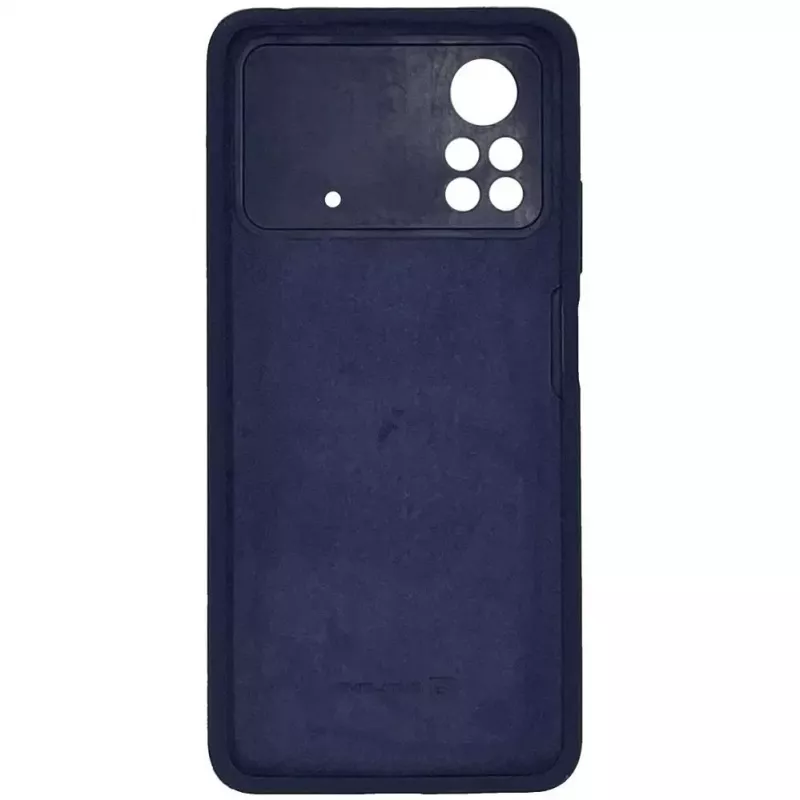 Evelatus Xiaomi Poco X4 Pro 5G Premium Soft Touch Silicone Case Blau