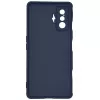 Evelatus Xiaomi Poco F4 GT Nano Silicone Case Soft Touch TPU Blau
