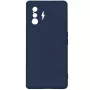Evelatus Xiaomi Poco F4 GT Nano Silicone Case Soft Touch TPU Blau