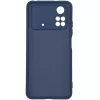 Evelatus Xiaomi Poco X4 Pro 5G Nano Silicone Case Soft Touch TPU Blau