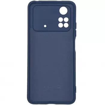 Evelatus Xiaomi Poco X4 Pro 5G Nano Silicone Case Soft Touch TPU Blau