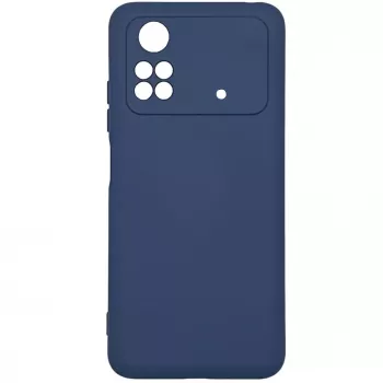 Evelatus Xiaomi Poco X4 Pro 5G Nano Silicone Case Soft Touch TPU Blau