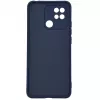 Evelatus Xiaomi Redmi 10C / C40 Nano Silicone Case Soft Touch TPU Blau