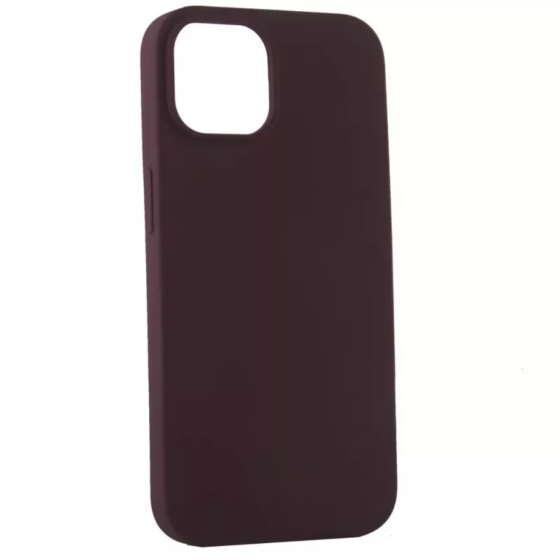 Evelatus Apple iPhone 14 6.1 Premium Soft Touch Silikonhülle Pflaume
