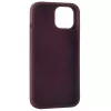 Evelatus Apple iPhone 14 6.1 Premium Soft Touch Silikonhülle Pflaume