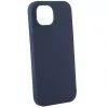 Evelatus Apple iPhone 14 Plus 6.7 Premium Soft Touch Silicone Case Deep Navy