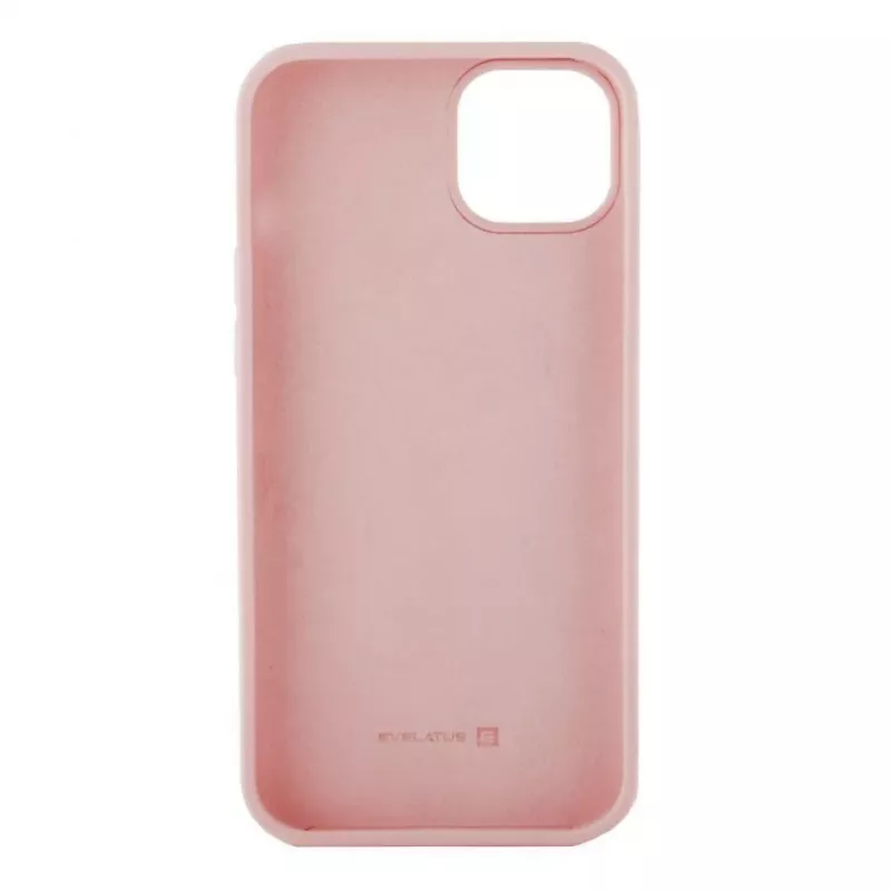 Evelatus Apple iPhone 14 Pro 6.1 Premium Soft Touch Silikonhülle Hellrosa