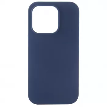 Evelatus Apple iPhone 14 Pro 6.1 Premium Soft Touch Silicone Case Deep Navy