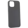 Evelatus Apple iPhone 14 Pro 6.1 Premium Soft Touch Silikonhülle Charcoal