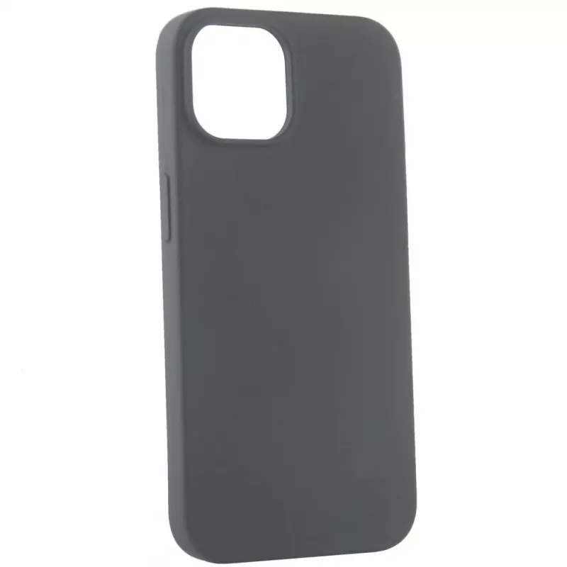 Evelatus Apple iPhone 14 Pro 6.1 Premium Soft Touch Silikonhülle Charcoal