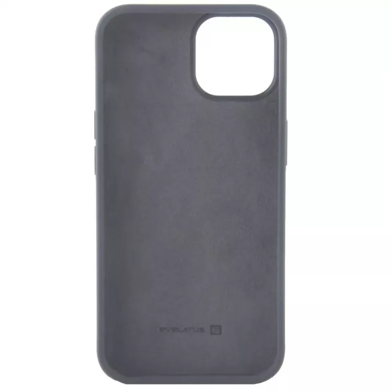 Evelatus Apple iPhone 14 Pro 6.1 Premium Soft Touch Silikonhülle Charcoal