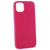 Evelatus Apple iPhone 14 Pro 6.1 Premium Soft Touch Silicone Case Rosy Red