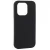 EVELATUS Premium Soft Touch Silicone Case für Apple iPhone 14 Pro Max 6,7 - Schwarz