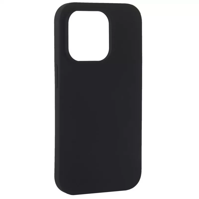 EVELATUS Premium Soft Touch Silicone Case für Apple iPhone 14 Pro Max 6,7 - Schwarz