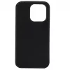 EVELATUS Premium Soft Touch Silicone Case für Apple iPhone 14 Pro Max 6,7 - Schwarz