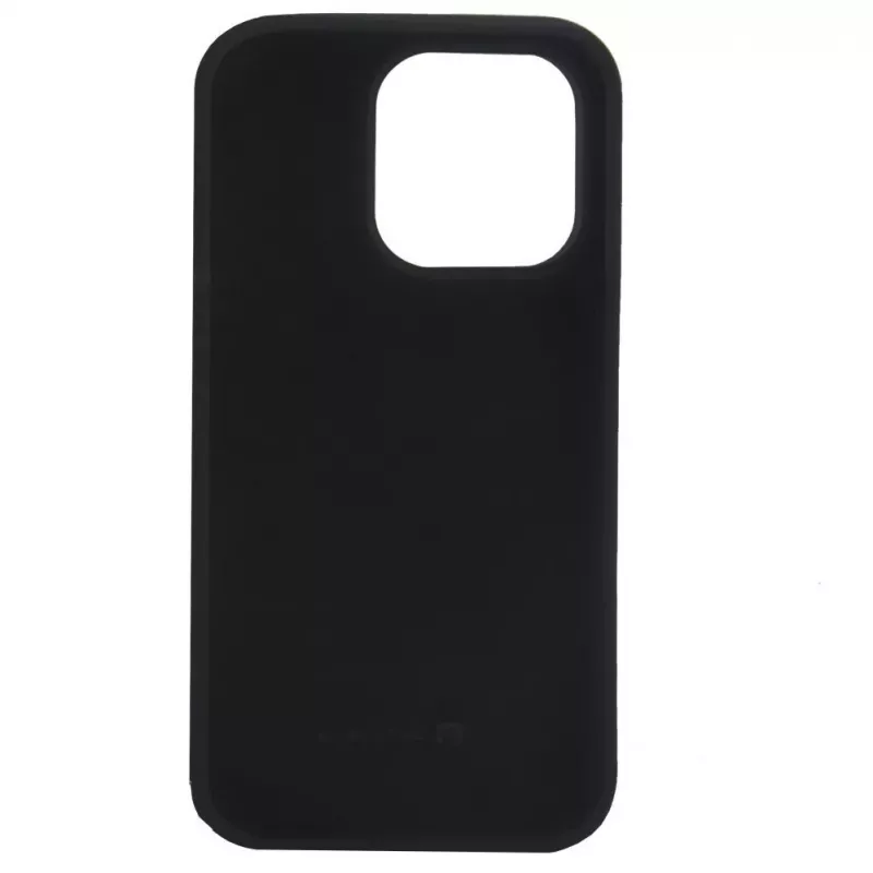 EVELATUS Premium Soft Touch Silicone Case für Apple iPhone 14 Pro Max 6,7 - Schwarz