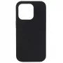 EVELATUS Premium Soft Touch Silicone Case für Apple iPhone 14 Pro Max 6,7 - Schwarz