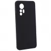 Evelatus Xiaomi 12 Lite Premium Soft Touch Silikonhülle Schwarz