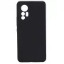 Evelatus Xiaomi 12 Lite Premium Soft Touch Silikonhülle Schwarz