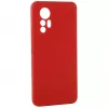 Evelatus Xiaomi 12 Lite Premium Soft Touch Silikonhülle Rot